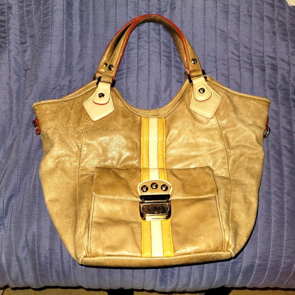 L.A.M.B. Large tote style shoulder bag